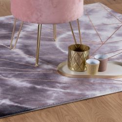 Batik BAT 155 Taupe Abstract Rug by Obsession
