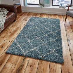 Royal Nomadic 5413 Teal/Champagne Rug By Think Rugs