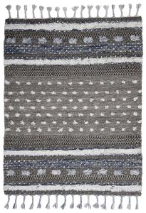 115 Funky Nature Multi Vintage Wool Rug by Tom Tailor