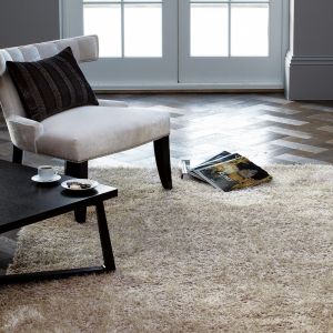 Diva Stone Shiny Polyester Rug by Asiatic