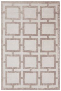 Eaton Biscuit Geometric Rug by Katherine Carnaby