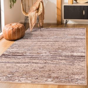 Modern Poly Blizzard Ivory Rug by Rug Style