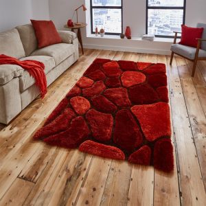 Noble House NH-5858 Terracotta Rug By Think Rugs 1