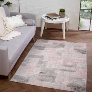 Odyssey Spectrum Pink Abstract Rug by Rug Style
