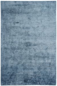 Onslow Blue Plain Rug by Katherine Carnaby