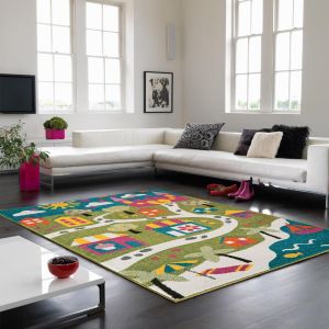 Play Princess Map Rug By Asiatic