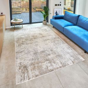 Rossa ROS03 Stone Abstract Rug by Concept Looms