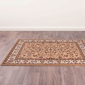 Traditional Poly Coronation Beige Rug by Rug Style