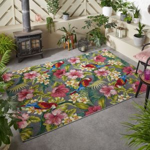 Tropicana 2E Floral Outdoor Rug by Oriental Weavers