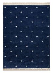 Boho A475 Navy Rug by Think Rugs