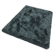 Cascade Slate Luxury Polyester Rug by Asiatic