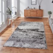 Craft 19788 Grey Abstract Rug by Think Rugs