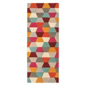 Funk Honeycomb Bright Geometric Runner By Asiatic