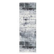 Galleria 063 0378 6656 Slate Grey Abstract Runner by Mastercraft