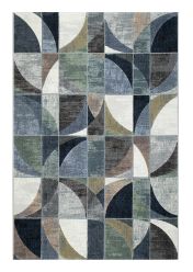 Galleria 063 0650 6656 Blue Abstract Rug by Mastercraft