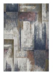 Galleria 063 0700 6626 Blue Abstract Rug by Mastercraft