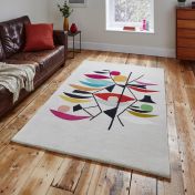 Think Rugs Inaluxe Shipping News IX10 Designer Rug 