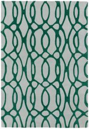 Asiatic Matrix Wire MAX38 Green Wool Rug
