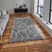 Think Rugs Noble House NH-5858 Silver Rug