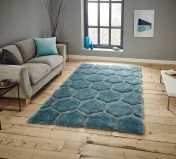 Noble House NH30782 Blue Rug by Think Rugs