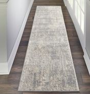 Nourison Rustic Textures RUS01 Ivory Silver Runner