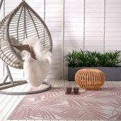 Patio PAT21 Pink Palm Outdoor Rug by Asiatic