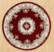 Royal Jewel JEW11 Red Circle Traditional Rug By Oriental Weavers